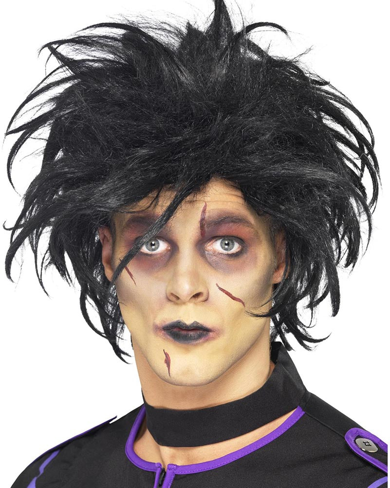 Black Ed Scissor Psycho Wig