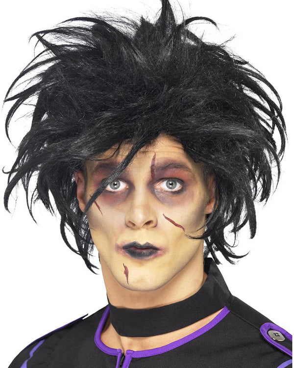 Black Ed Scissor Psycho Wig