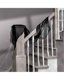 Black Gauze Cloth Halloween Decoration