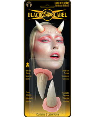 Black Label Latex Large Devil Horns