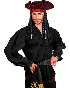 Black Pirate Mens Shirt