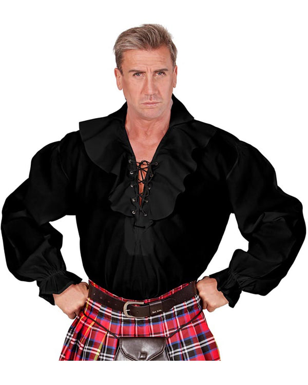 Black Pirate Mens Shirt