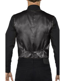 Black Sequin Waistcoat