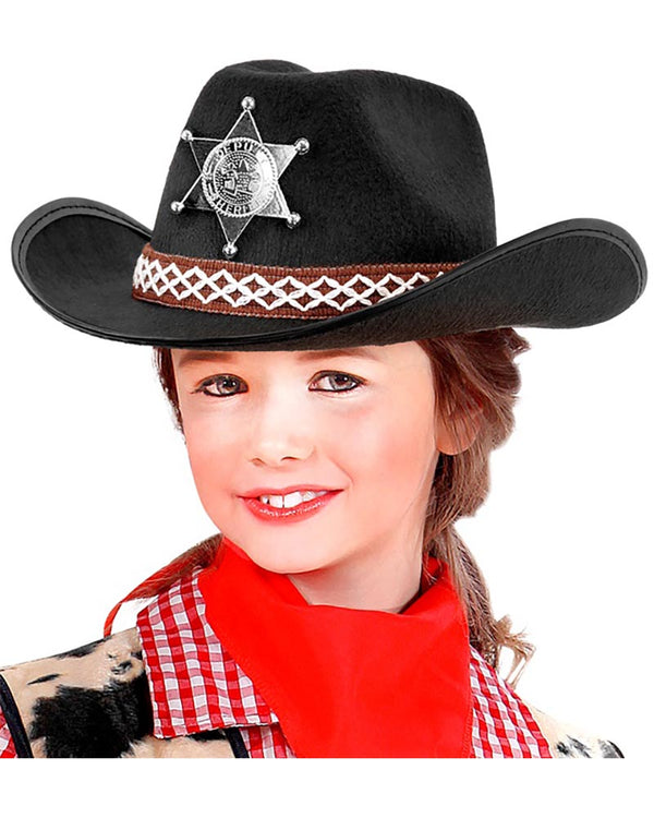 Black Sheriffs Kids Hat