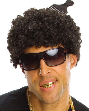 Short Black Curly Wig