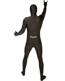 Black Value Morphsuit Adult Halloween Costume