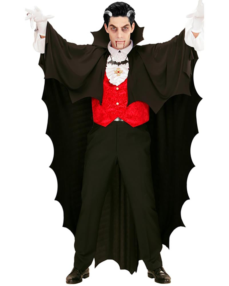 Long Black Vampire Cape