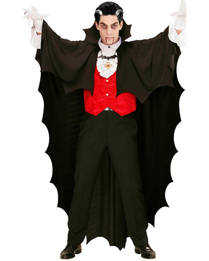 Long Black Vampire Cape