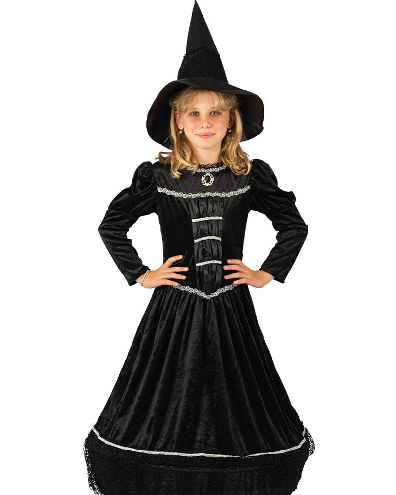 Black Witch Girls Costume