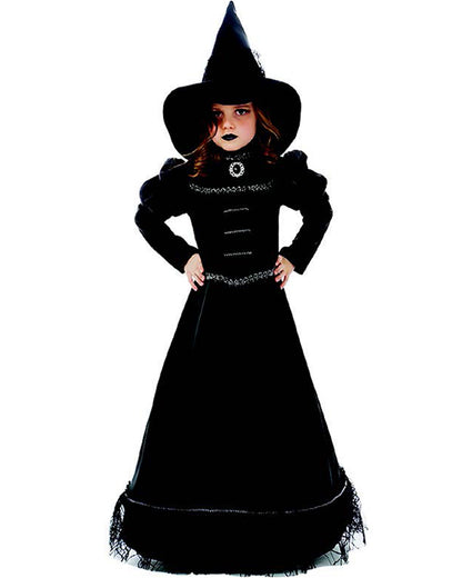 Black Witch Girls Costume
