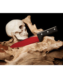 Bleeding Kitchen Knife Halloween Prop 33cm