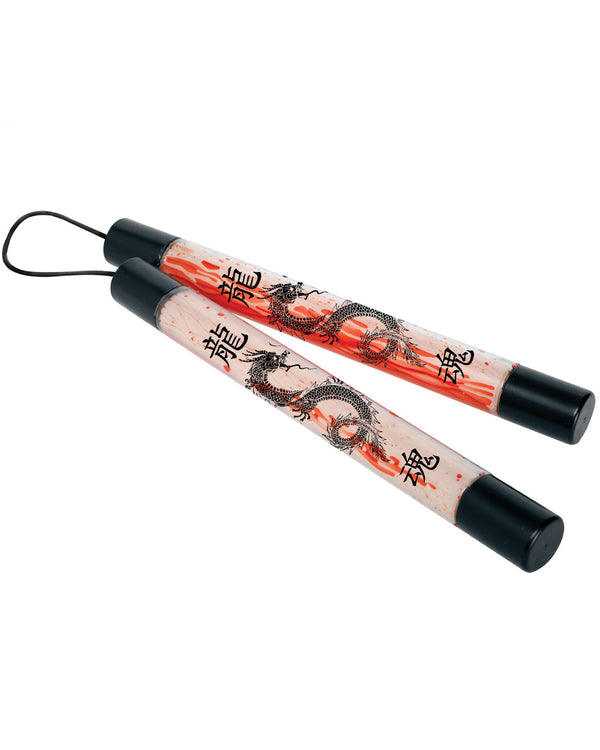 Bleeding Nunchucks Prop