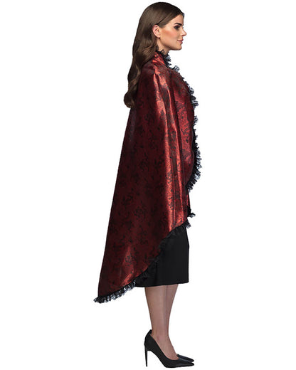 Blood Lady Halloween Cape 1.3m