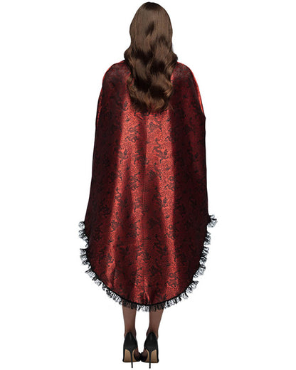 Blood Lady Halloween Cape 1.3m