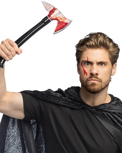 Bloody Axe Halloween Prop 34cm