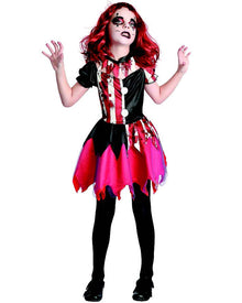 Bloody Clown Girls Halloween Costume