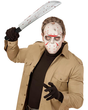 Bloody Machete Plastic Prop 52cm