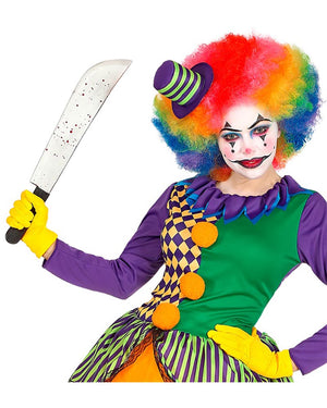 Bloody Machete Plastic Prop 52cm