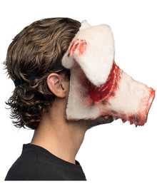 Bloody Pig Plush Halloween Mask