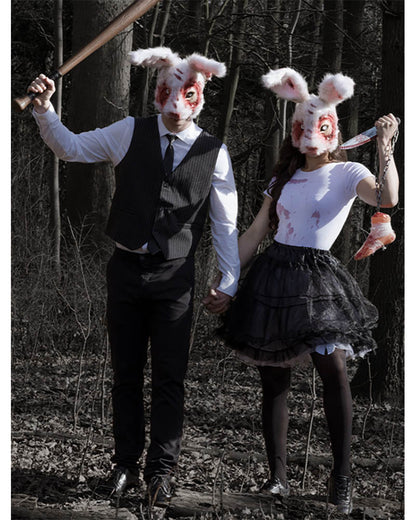 Bloody Rabbit Plush Mask