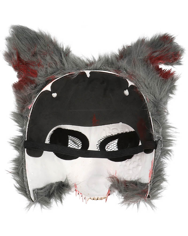 Bloody Werewolf Plush Halloween Mask