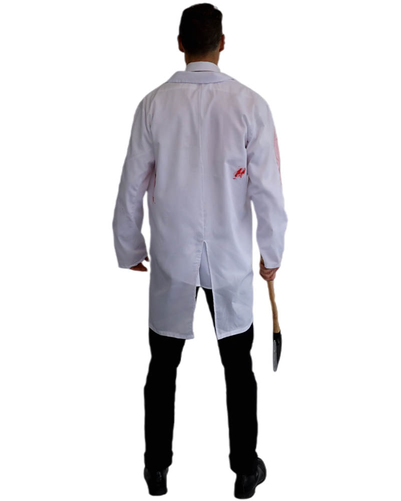 Bloody White Coat Adult Costume