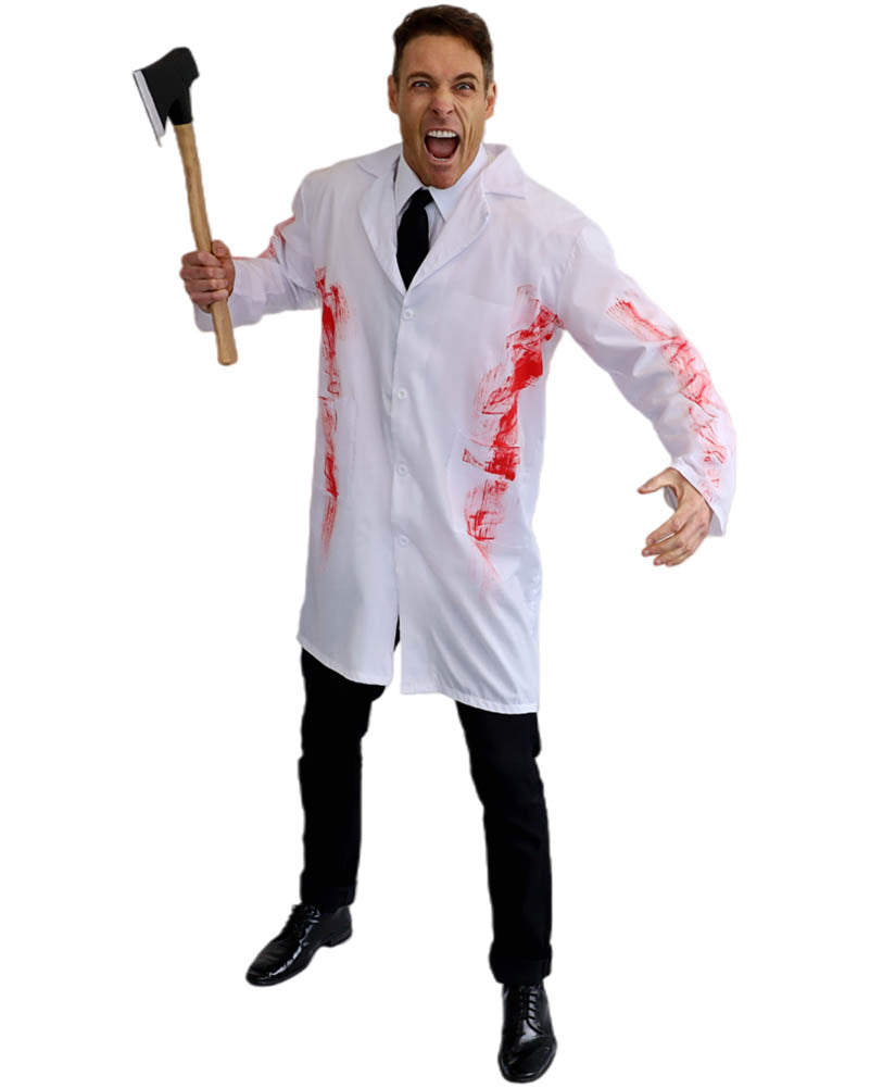 Bloody White Coat Adult Costume