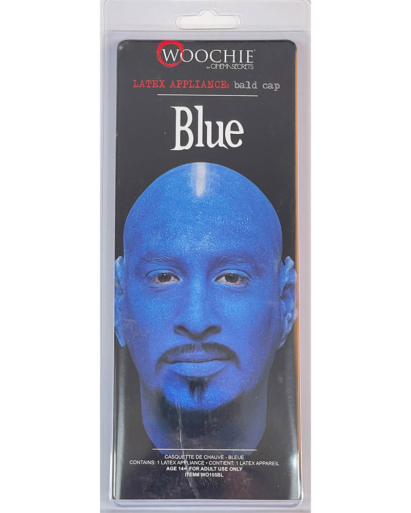 Blue Bald Cap