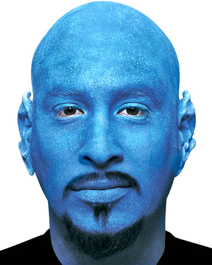 Blue Bald Cap