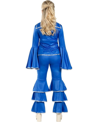 70s Blue Dancing Queen Womens Costume