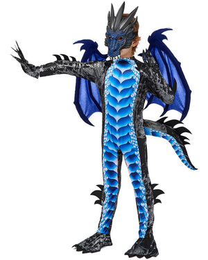 Blue Dragon Boys Costume