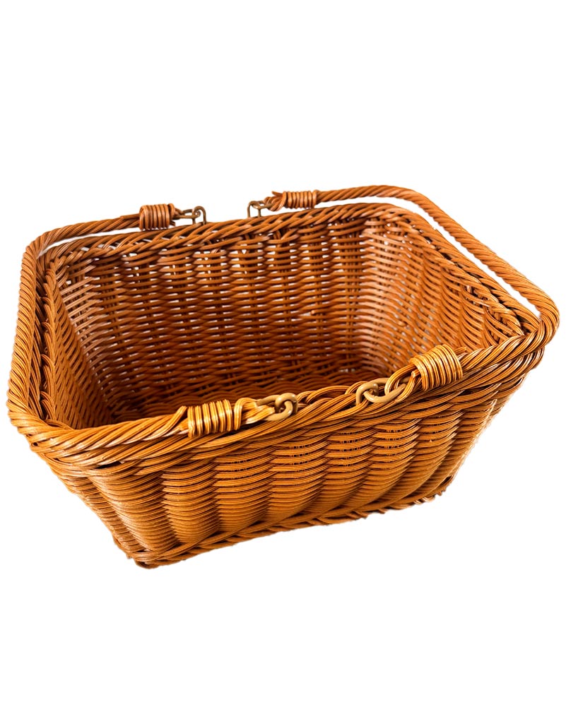 Blue Gingham Fairytale Basket