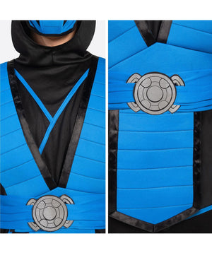 Blue Ninja Mens Costume