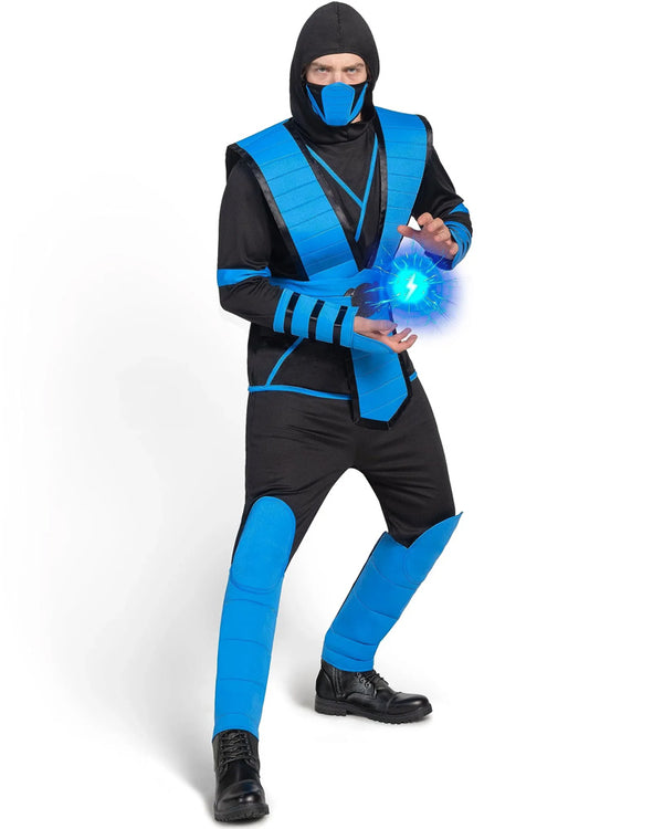 Blue Ninja Mens Costume