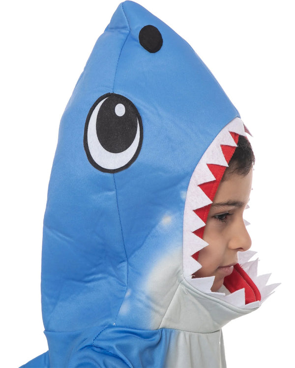 Blue Shark Kids Costume