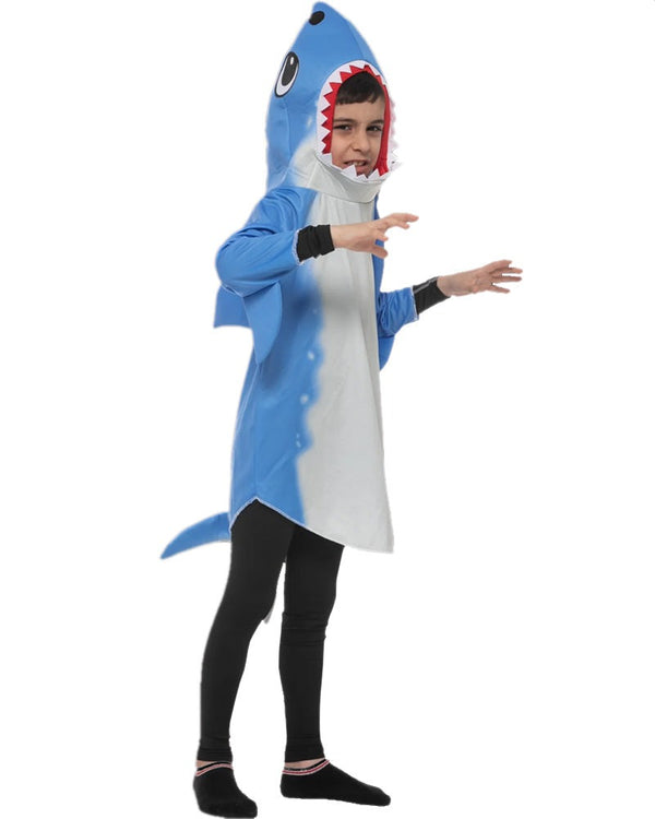 Blue Shark Kids Costume