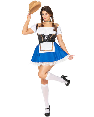 Bluebell Beauty Oktoberfest Womens Plus Size Costume