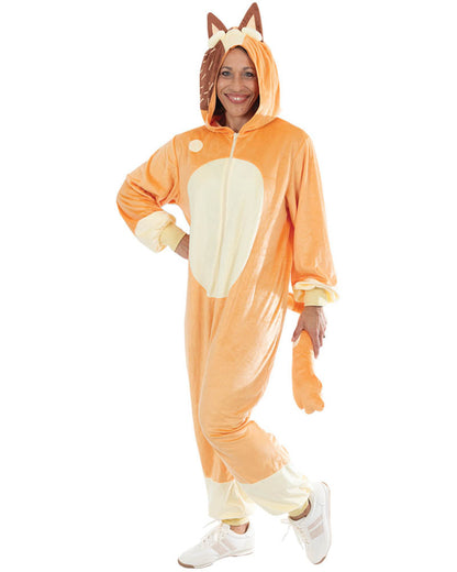 Bluey Chilli Onesie Adult Costume