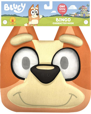 Bluey Family Half Masks Pack of 4