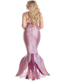 Blushing Beauty Mermaid Womens Plus Size Costume