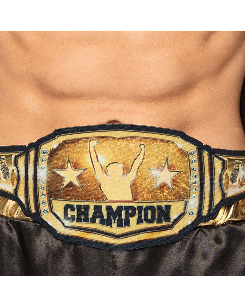 Boxing Champion Mens Costume