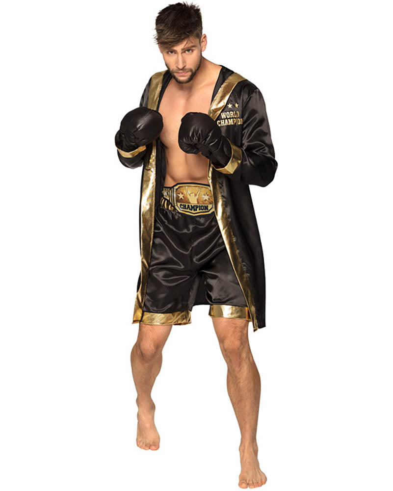 Boxing Champion Mens Costume