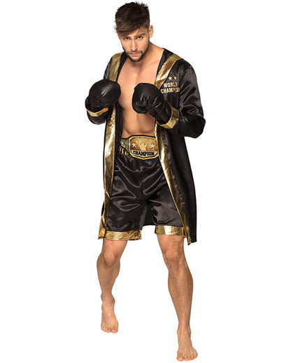 Boxing Champion Mens Costume