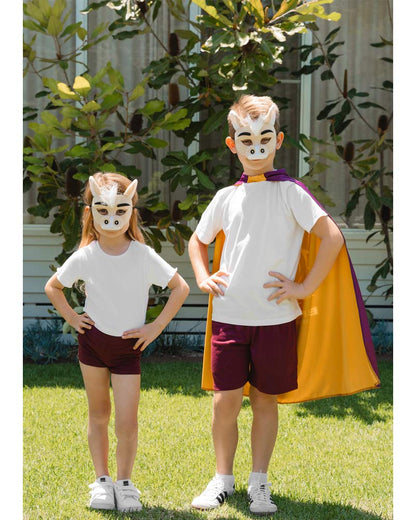 NRL Broncos Mascot Kids Mask