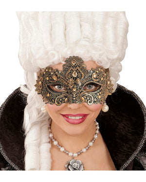 Bronze Theatrical Eye Mask