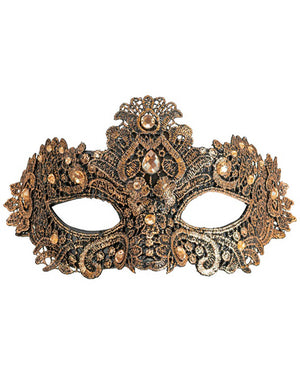 Bronze Theatrical Eye Mask