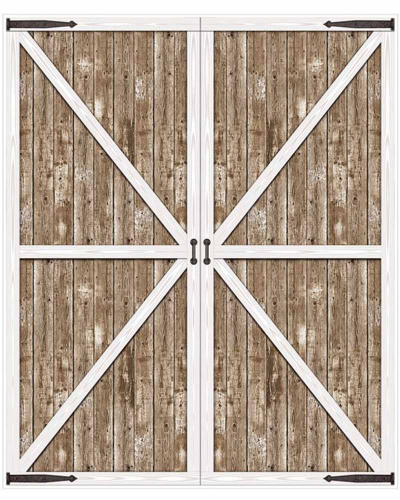 Brown Barn Door Scene Setter 1.8m