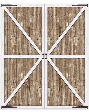 Brown Barn Door Scene Setter 1.8m