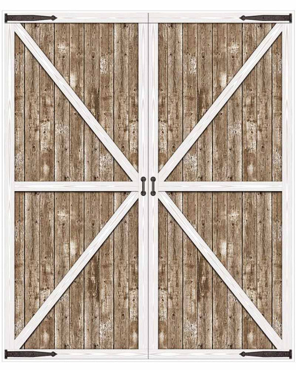 Brown Barn Door Scene Setter 1.8m