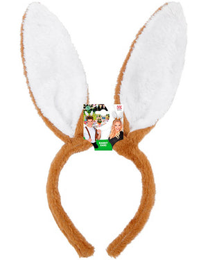 Brown Bendable Bunny Ears